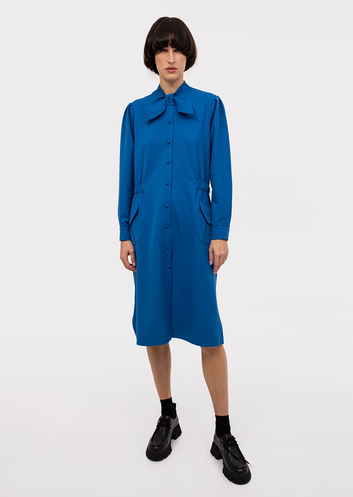Dress GABBI blue-blue электрик NADEZDINA Dresses  1