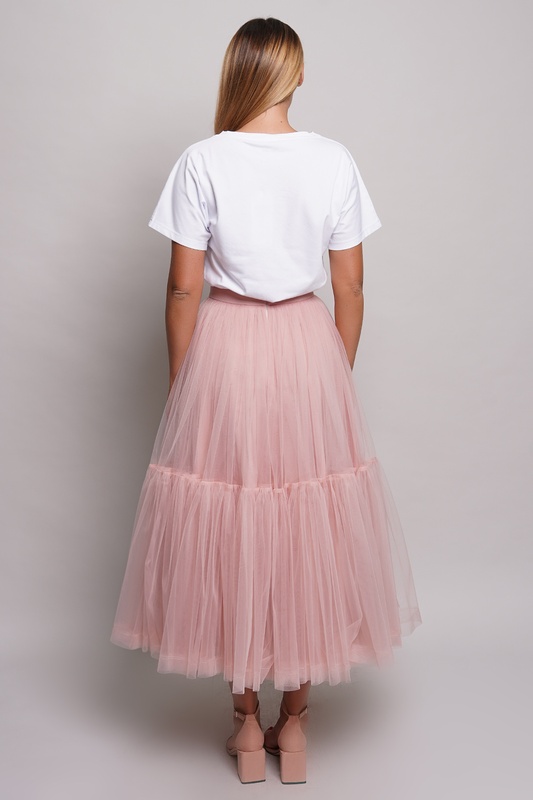 skirt OBLAKO delicate pink нежно-розовый NADEZDINA Skirts  6