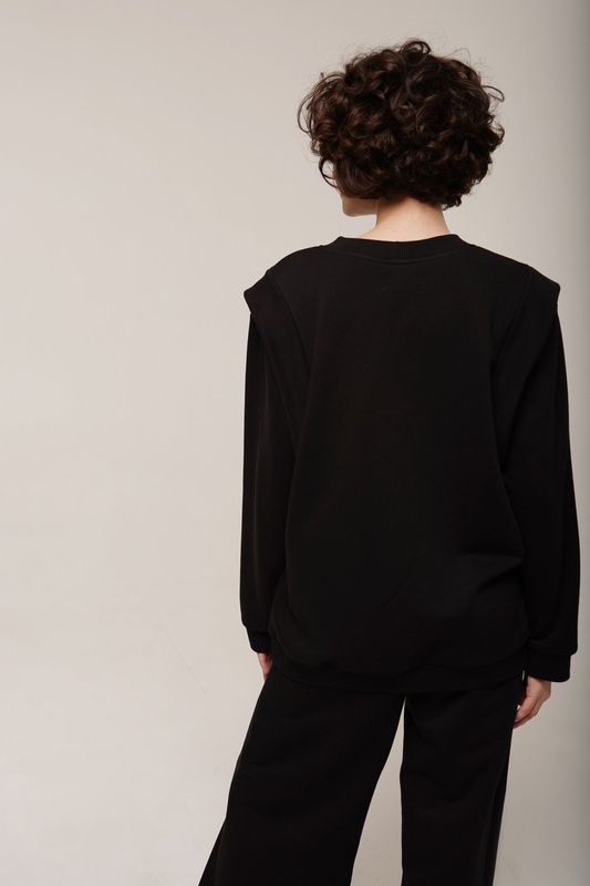 Sweatshirt COMFORT BASE black