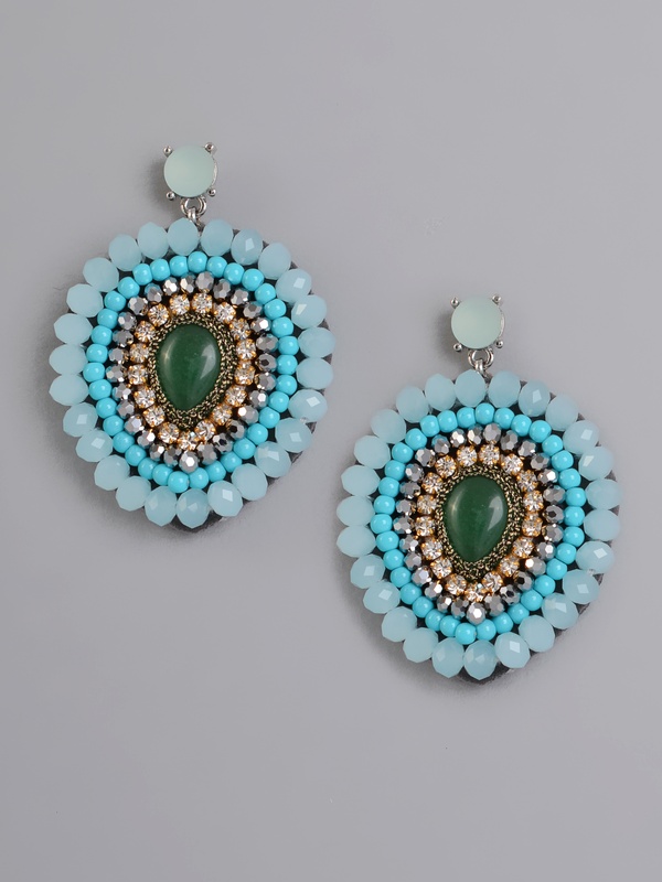 earrings Ellegi blue