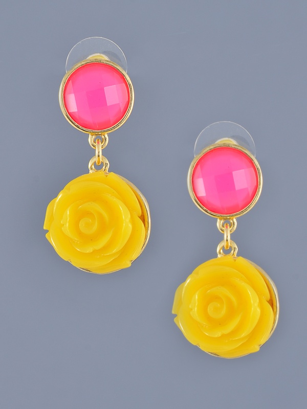 earrings Ellegi yellow