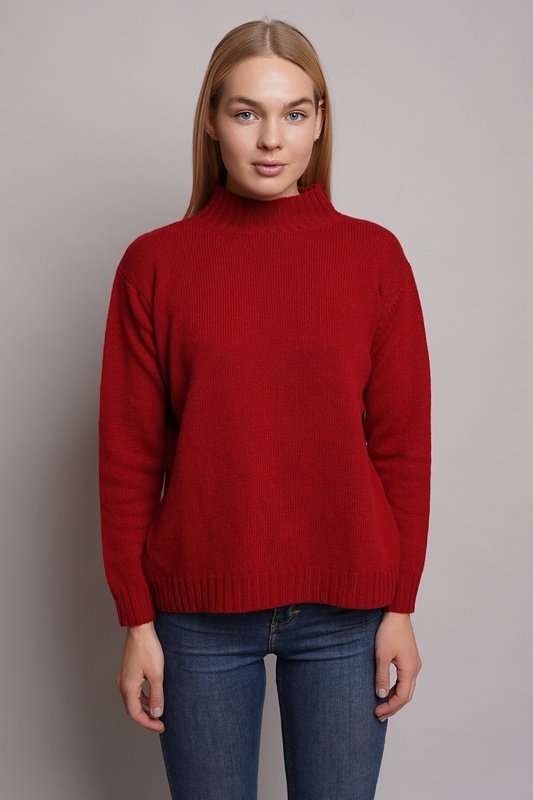 sweater Бордовый NADEZDINA knitwear  3