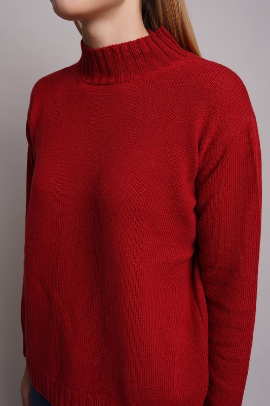sweater Бордовый NADEZDINA knitwear  6