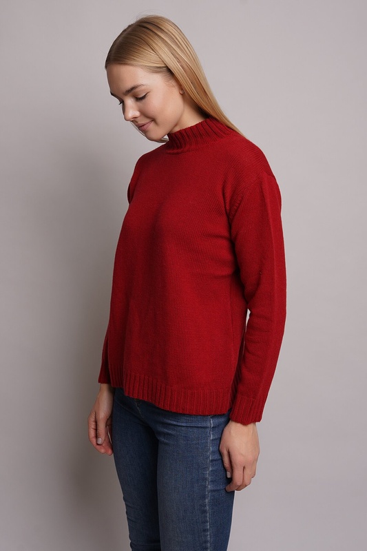sweater Бордовый NADEZDINA knitwear  4