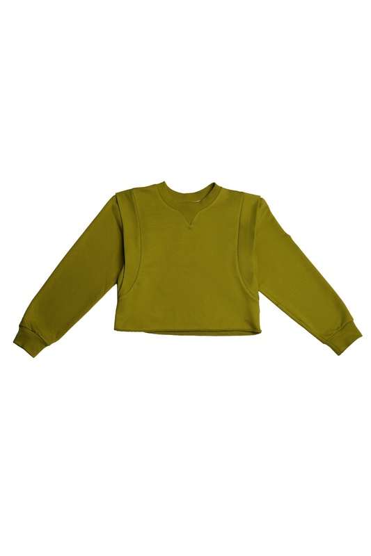 Sweatshirt COMFORT BASE olive