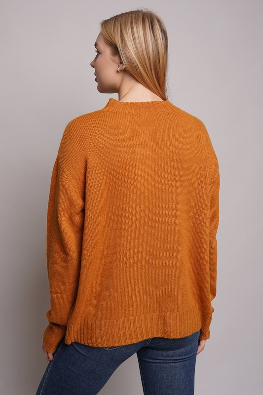 sweater Горчичный NADEZDINA knitwear  5