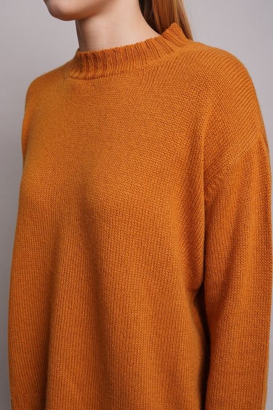 sweater Горчичный NADEZDINA knitwear  6