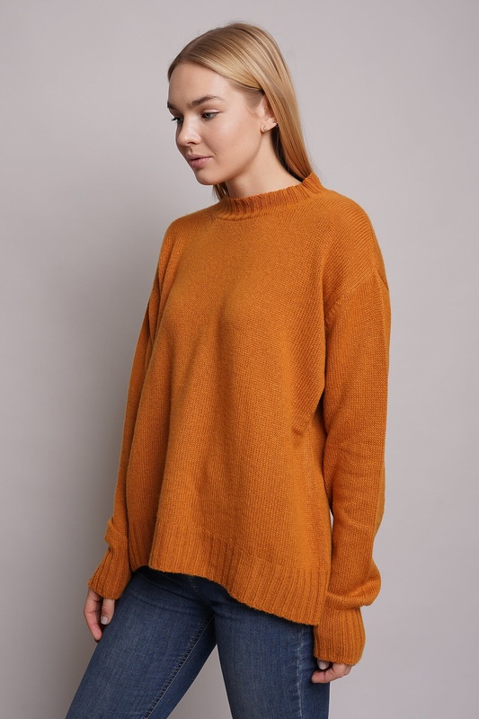 sweater Горчичный NADEZDINA knitwear  4