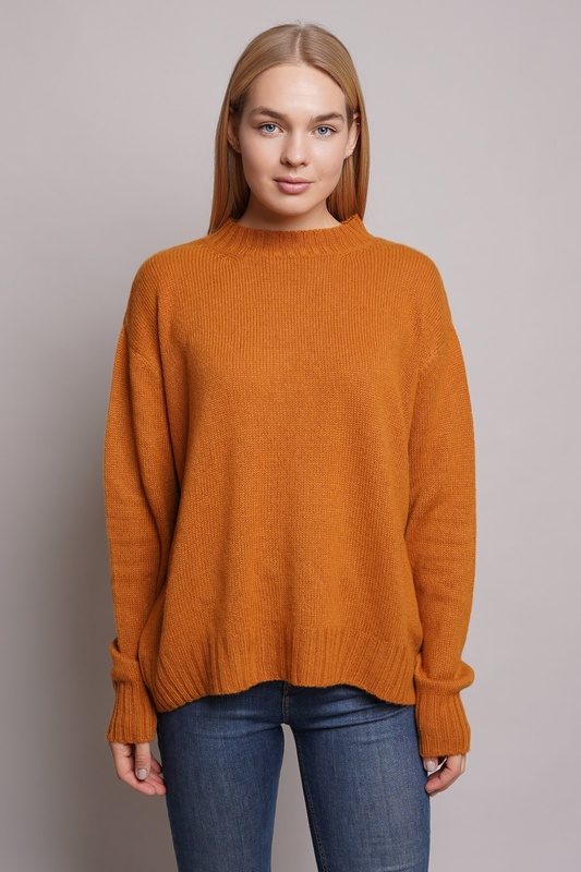 sweater Горчичный NADEZDINA knitwear  3
