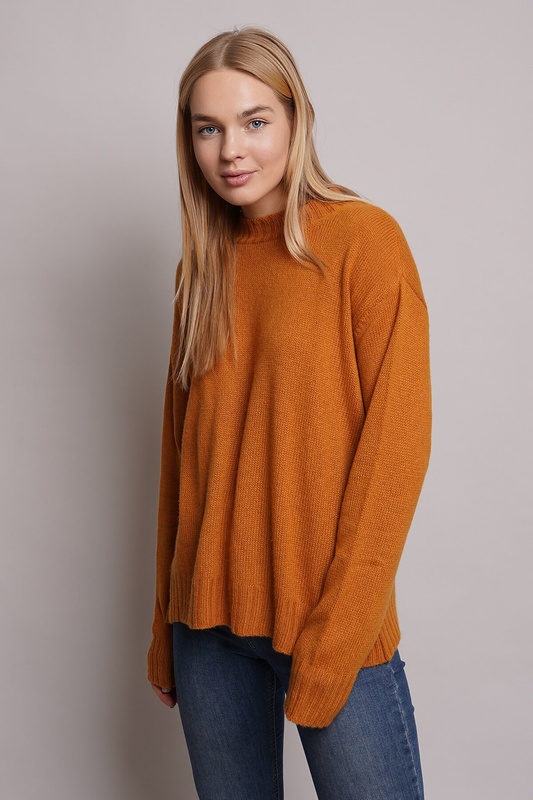 sweater Горчичный NADEZDINA knitwear  2