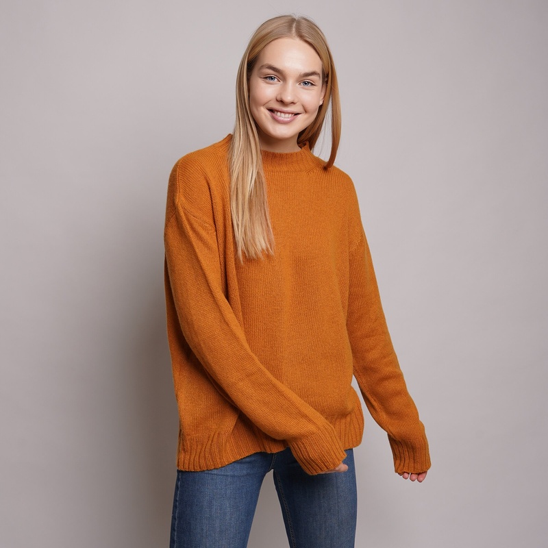 sweater Горчичный NADEZDINA knitwear  1