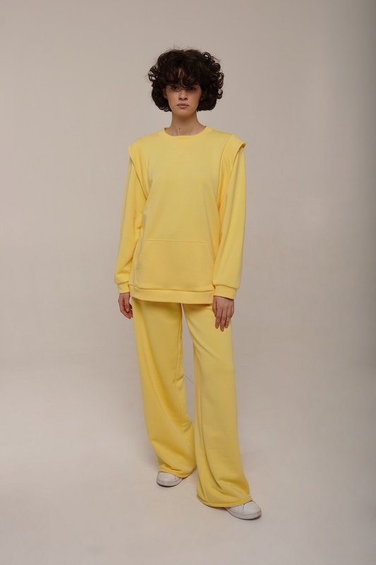 Sweatshirt COMFORT BASE yellow