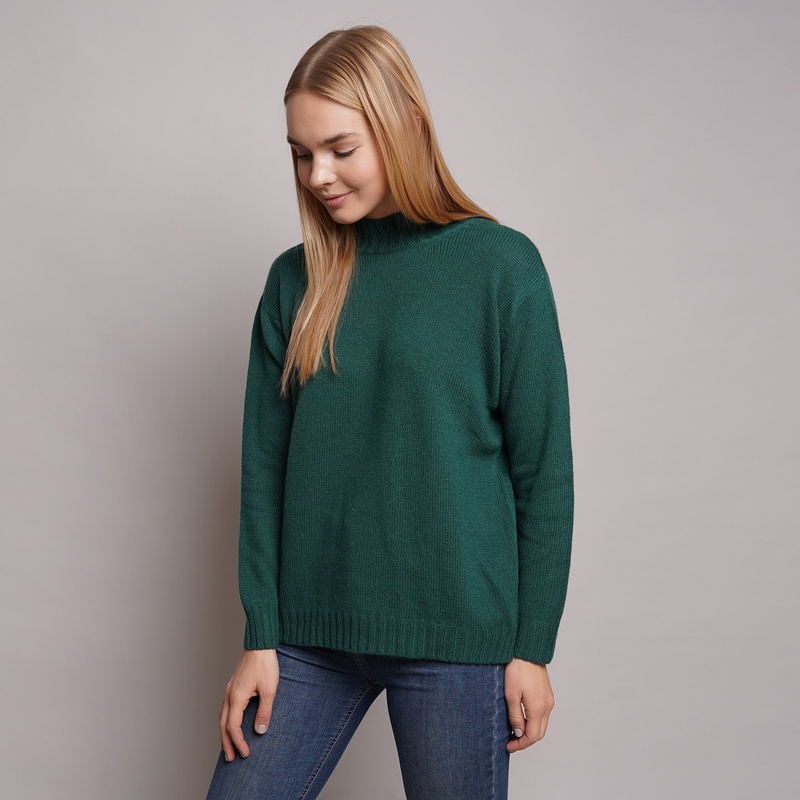 sweater Зелёный NADEZDINA knitwear  1