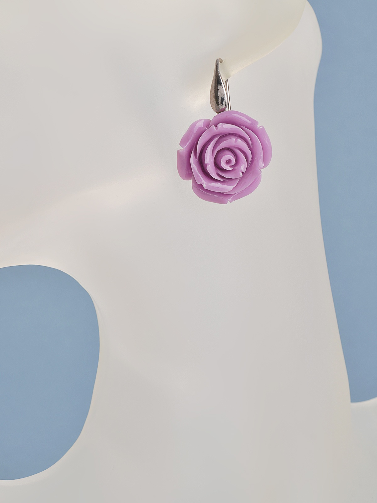 earrings Ellegi violet