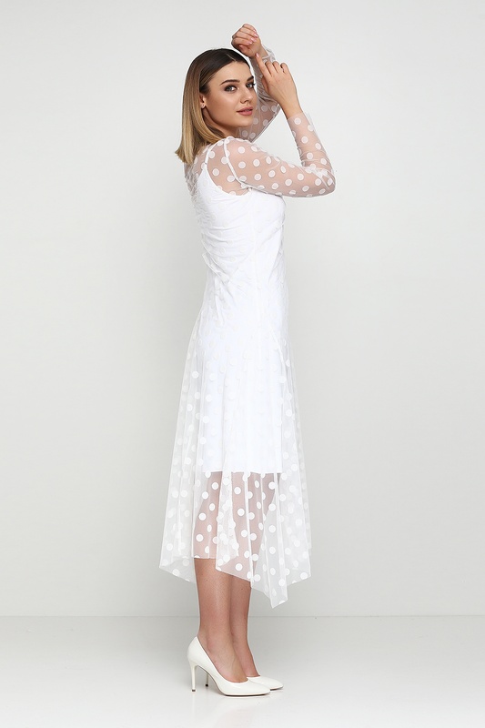 dress NADEZDINA NAOMI white