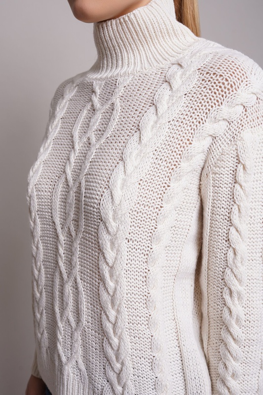 sweater Белый NADEZDINA knitwear  6