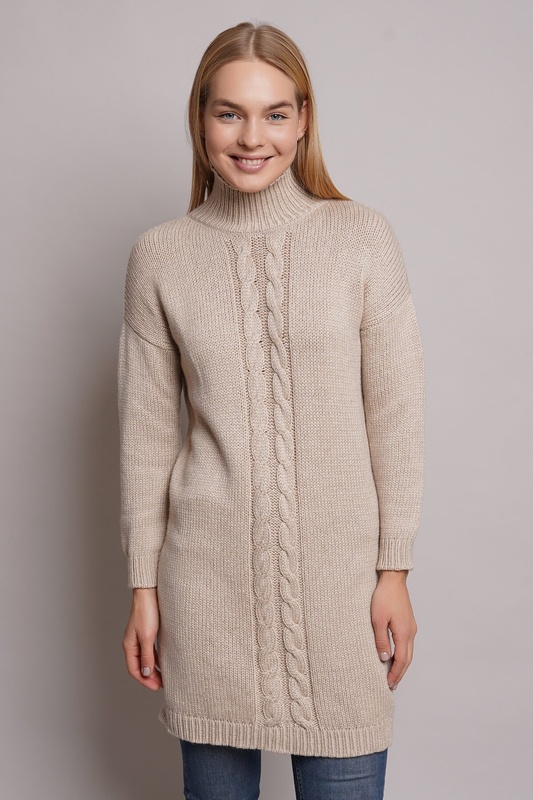 dress Бежевый NADEZDINA knitwear  2