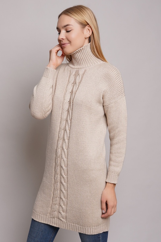 dress Бежевый NADEZDINA knitwear  4