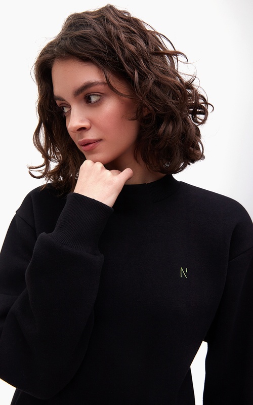 women's sweatshirt КРІП black