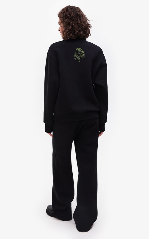 women's sweatshirt КРІП black